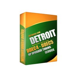 Detroit DDEC horsepower upgrade service performed remotely via TeamViewer