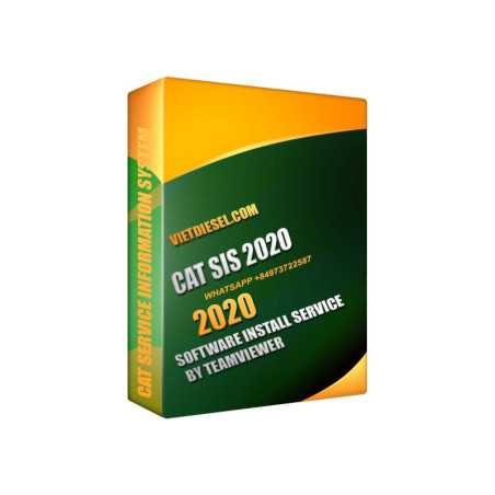 CAT SIS 2021 Install Service by TeamViewer