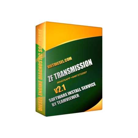 ZF TRANSMISSION Diagnostic Software v2.1 Install Service by TeamViewer