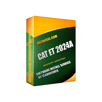 "CAT ET 2024A Install Service by TeamViewer | VIETDIESEL Diesel Engine Mechanics Expert"