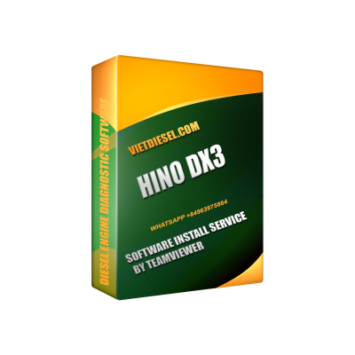 "Hino DX3 2024 Install Service by TeamViewer | Expert Diesel Engine Mechanics at VIETDIESEL"