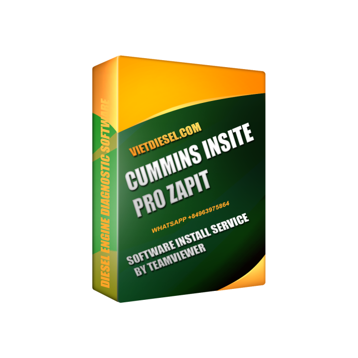 CUMMINS INSITE 8.9 PRO Zapit Install Service by TeamViewer