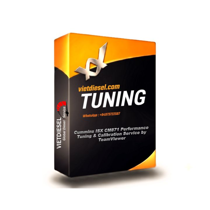 Cummins ISX CM871 ECU Tuning via TeamViewer